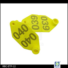 Visual Ear Tag for Pig, Swine, Hog, Cattle, Cow/ TPU Tag/ Customized Number