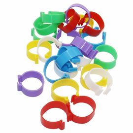 Customized Size Animal Poultry Leg Rings For Farm Animal Tracking Management