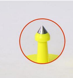 Yellow Color Livestock Ear Tags TPU Material Not Easy To Fall Off ISO9001