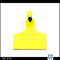 One Piece UHF 960 MHz Custom RFID Tags TPU Material Yellow Color For Cattle/ Cow