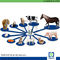 Electronic LF RFID Animal Ear Tag Stable Distance Recognition Small Size For Livestock