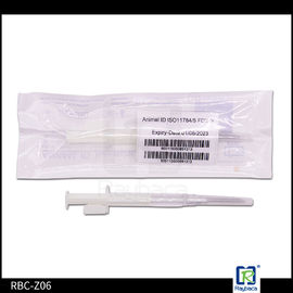 Pig Sheep Sterilized EM4305 134.2KHZ Animal Syringe