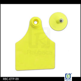 Polyurethane Material Custom Ear Tags For Arge Or Medium Size Livestock