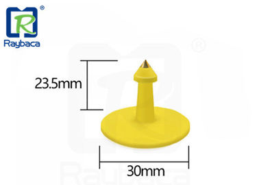 LF Frequency Electronic Pig Tags Small Size Sheep Management Tags ISO9001