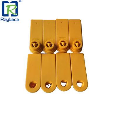 Visual Polyurethane Rfid Sheep Tags Laser Printing For Goat Id